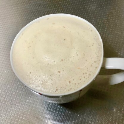 おはようございます♪
香ばしきなこコーヒー美味しくできました♡
レシピありがとうございました(ᵔᴥᵔ)